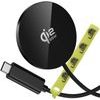 Lime ��������� ��������� Magsafe 25W QI2.2 LWM25W Avs Ultra Slim ���������� �� ������� USB-C ���������� 1.2m BLACK