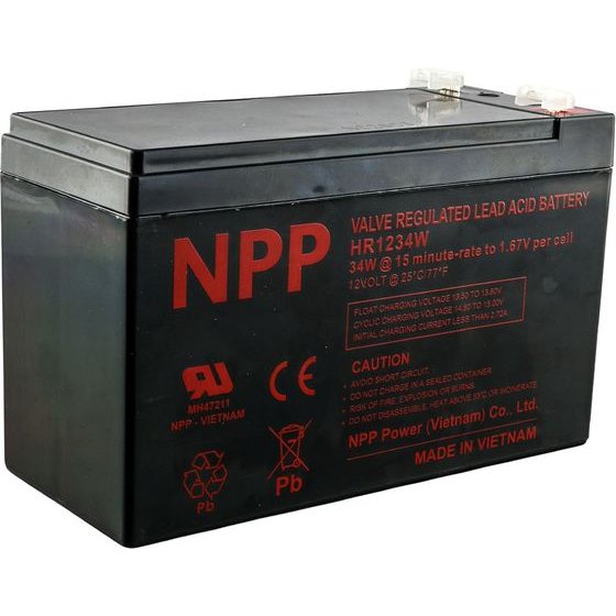Npp Power Npp ��������� �������� 12V 9Ah MK12-9F2NPP-Hr High Rated (151X65X94mm) ���������� T2/F2 6.35mm