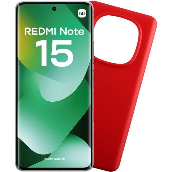 Volte-Tel Silicon Tpu ���� Xiaomi Redmi Note 15 4G/5G/Poco M8 5G 6.77in Camera Guard RED - (5205308428920)