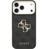 Guess Case 4G Big 4G Classic Logo Big Strap Metal Buttons For Iphone 18 Pro / 17 Pro Black - (GUHCP18LP4G4BCSK)