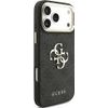 Guess Case 4G Big 4G Classic Logo Big Strap Metal Buttons For Iphone 18 Pro / 17 Pro Black - (GUHCP18LP4G4BCSK)