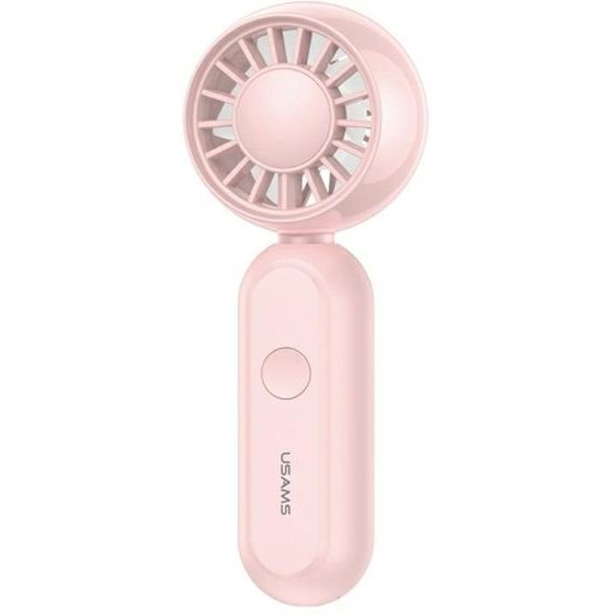 Usams Folding ZB365 1200mAh Handheld Fan Pink - (ZB36504)