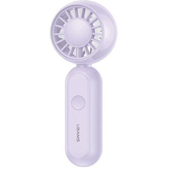 Usams Folding ZB365 1200mAh Handheld Fan Purple - (ZB36502)