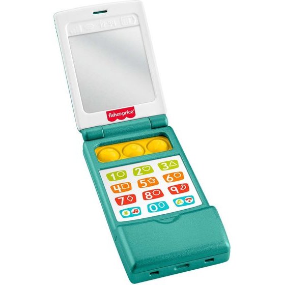 Fisher-Price: Learning Toys - Toy Phone With Flip Door (JNJ57)
