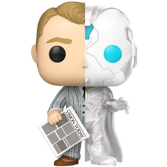 Funko Pop! Marvel: Vision Quest - The Vision #1650 Bobble-Head Vinyl Figure