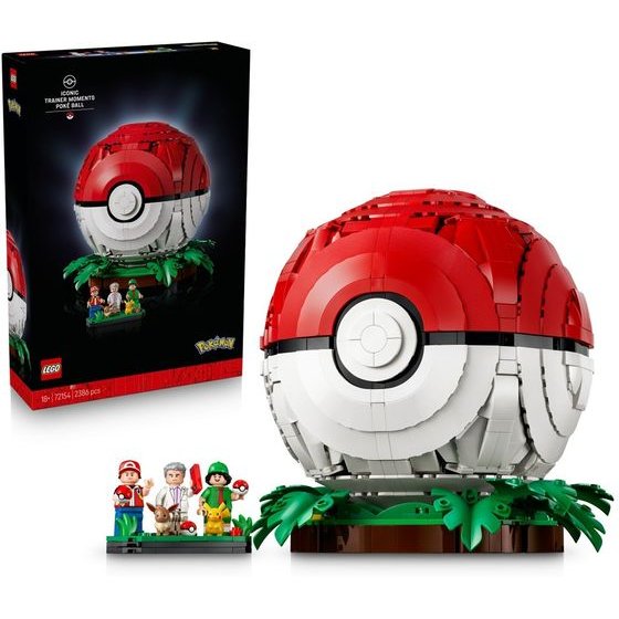 Lego Pokemon: Iconic Trainer Moments Poke Ball (72154)