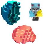 Mattel Minecraft: - Mini Eggs With Figure - Mc Mini Illager Boss (JML71)