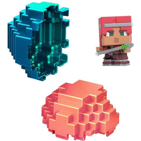 Mattel Minecraft: - Mini Eggs With Figure - Mc Mini Valorie (JML70)