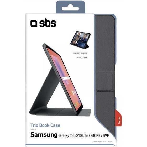 SBS Tablet Universal Book Case Samsung Tab S10 Lite / S10 Fe / S9F Black - (KPROTABS10LK)