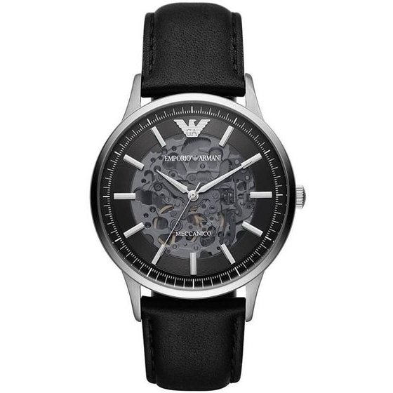 Emporio Armani Skeleton Automatic mens Watch (zi055a) - (AR60038)