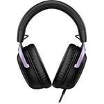 HP - Inc Hyperx Cloud Iii Over Ear Wired Gaming Headset Black/Lavender - (DF7F0AA)