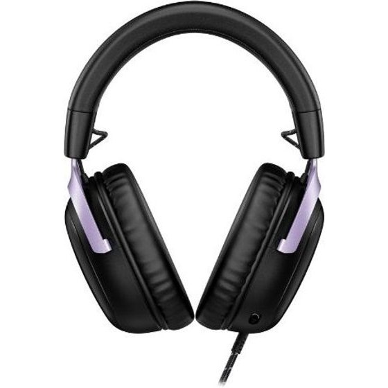 HP - Inc Hyperx Cloud Iii Over Ear Wired Gaming Headset Black/Lavender - (DF7F0AA)