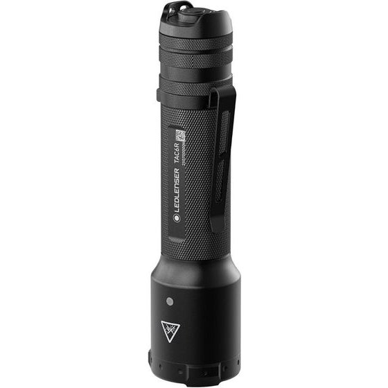 Ledlenser TAC6R Black Flashlight 2000 Lumen - (503052)