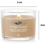 Yankee Home Scented Candle Yankee Candle Amber & Sandalwood 37 g Mini - (2236242)