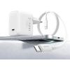 Usams CC339 T76 45W Gan USB-C Wall Charger + SJ711 USB-C To USB-C Cable (1m, White) - (T76TZ01)