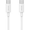Usams CC339 T76 45W Gan USB-C Wall Charger + SJ711 USB-C To USB-C Cable (1m, White) - (T76TZ01)