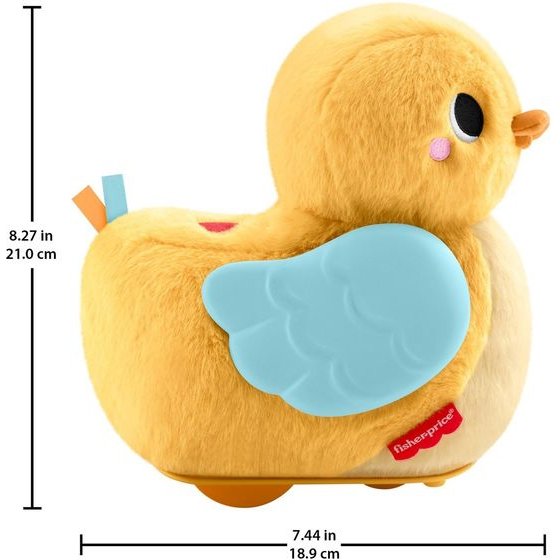 Fisher-Price: Soft Toys - Duck With Motion & Sounds (JMX99)