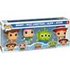 Funko Pop! 4-Pack Disney: Toy Story - Woody, Buzz Lightyear, Alien, Jessie Vinyl Figures