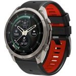 Tech-Protect Iconband Pro Garmin Fenix 5X / 5X Plus / 6X / 6X Pro / 7X / 8 / 8 Pro / 9 / 9 Pro (51 MM) BLACK/RED