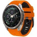Tech-Protect Iconband Pro Garmin Fenix 5X / 5X Plus / 6X / 6X Pro / 7X / 8 / 8 Pro / 9 / 9 Pro (51 MM) ORANGE/BLACK