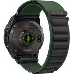 Tech-Protect Nylon Pro Garmin Fenix 5X / 5X Plus / 6X / 6X Pro / 7X / 8 / 8 Pro / 9 / 9 Pro (51 MM) GREEN/BLACK