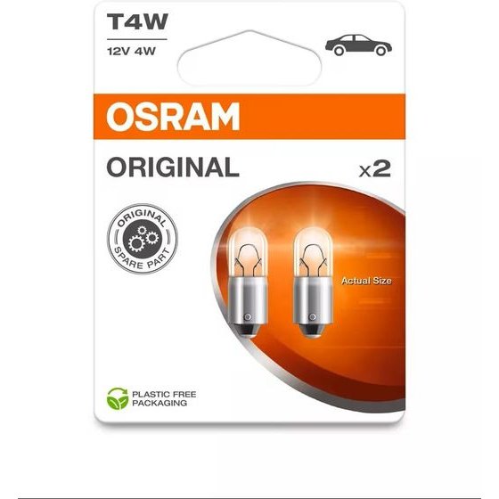 Ledvance Osram OSRAM ��������� ����������� Original - Metal Base T4W BA9s / Bli ECO