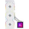 Lian Li Hydroshift Ii LCD-S 360 Rgb Tl Flex Fan White - Aio Cpu Liquid Cooler With Tl Rgb Fans - (G89.GHS2LCDS36TFW.00)