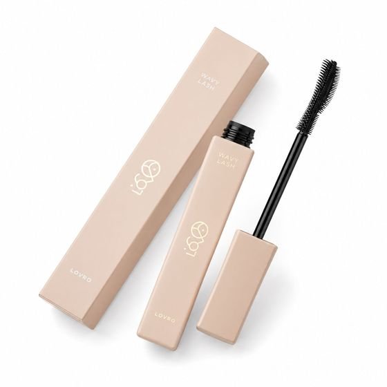 LOVRO , Wavy lash, Volumising And Curling mascara, 01 Black 9 g - (LOV-WVL-01)