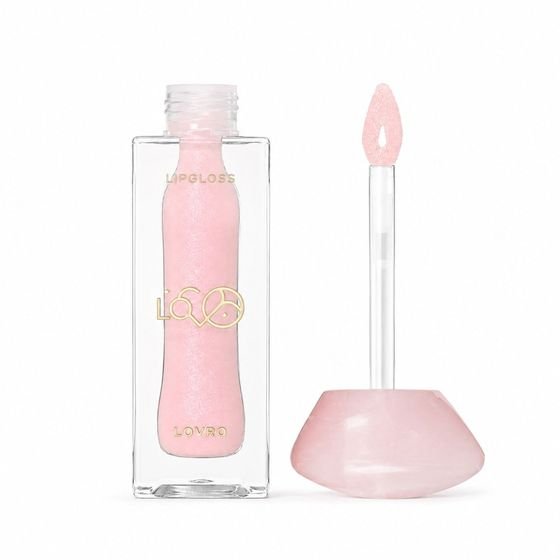 LOVRO Bloomlight Lipgloss, Lip Gloss That Visually Enlarges Lips With a Cooling effect, 02 Quartz Kiss 5.5 g - (LOVB-LPG-02)