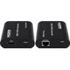 Powertech Hdmi Video Extender ���� �������� RJ45, 1080p/60Hz, �� loop, ��� 120m - (CAB-H204)