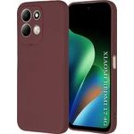 Techsuit - Softflex - Xiaomi Redmi 17 4G / Redmi 17 5G - Plum Red