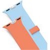 UNIQ Strap Revix Iv Reversible Magnetic For Apple Watch 40/41/42 Mm orange-Blue - (UNIQ-42MM-REV4TERTNBLUS)