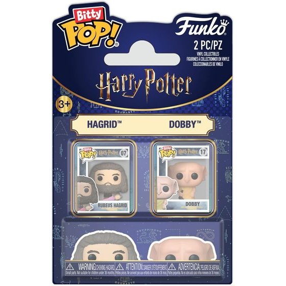 Funko Bitty Pop! 2-Pack: Harry Potter - Hagrid & Dobby Vinyl Figures