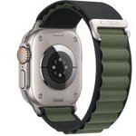 Tech-Protect Nylon Pro Apple Watch 8 / 9 / 10 / 11 / 12 / Se / Ultra (44 / 45 / 46 / 49 MM) Black / GREEN