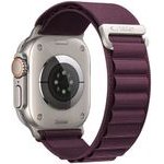 Tech-Protect Nylon Pro Apple Watch 8 / 9 / 10 / 11 / 12 / Se / Ultra (44 / 45 / 46 / 49 MM) Deep BURGUNDY