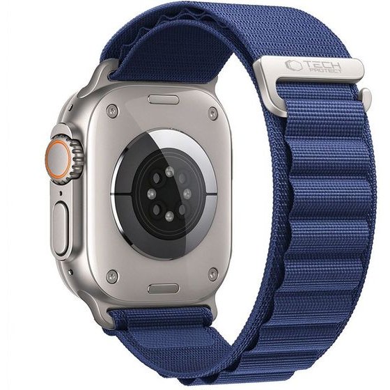 Tech-Protect Nylon Pro Apple Watch 8 / 9 / 10 / 11 / 12 / Se / Ultra (44 / 45 / 46 / 49 MM) Navy BLUE