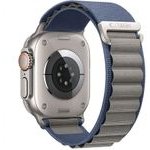 Tech-Protect Nylon Pro Apple Watch 8 / 9 / 10 / 11 / 12 / Se / Ultra (44 / 45 / 46 / 49 MM) NAVY/GREY