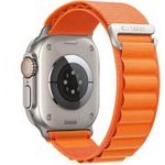 Tech-Protect Nylon Pro Apple Watch 8 / 9 / 10 / 11 / 12 / Se / Ultra (44 / 45 / 46 / 49 MM) ORANGE