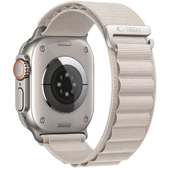 Tech-Protect Nylon Pro Apple Watch 8 / 9 / 10 / 11 / 12 / Se / Ultra (44 / 45 / 46 / 49 MM) STARLIGHT