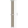 Tech-Protect Nylon Pro Apple Watch 8 / 9 / 10 / 11 / 12 / Se / Ultra (44 / 45 / 46 / 49 MM) TITANIUM/OLIVE