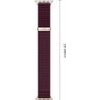 Tech-Protect Nylonloop Apple Watch 8 / 9 / 10 / 11 / 12 / Se (40 / 41 / 42 MM) Deep BURGUNDY