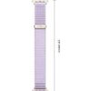 Tech-Protect Nylonloop Apple Watch 8 / 9 / 10 / 11 / 12 / Se (40 / 41 / 42 MM) PURPLE
