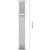 Tech-Protect Nylonloop Apple Watch 8 / 9 / 10 / 11 / 12 / Se / Ultra (44 / 45 / 46 / 49 MM) Light GREY