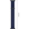 Tech-Protect Nylonloop Apple Watch 8 / 9 / 10 / 11 / 12 / Se / Ultra (44 / 45 / 46 / 49 MM) Navy BLUE