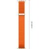 Tech-Protect Nylonloop Apple Watch 8 / 9 / 10 / 11 / 12 / Se / Ultra (44 / 45 / 46 / 49 MM) ORANGE