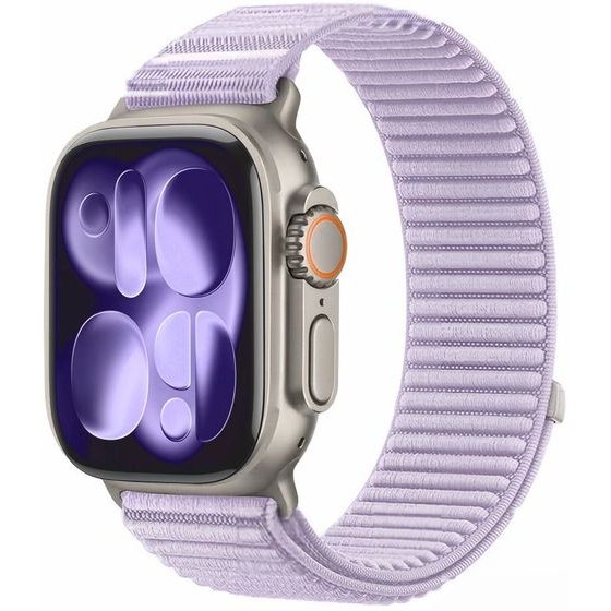 Tech-Protect Nylonloop Apple Watch 8 / 9 / 10 / 11 / 12 / Se / Ultra (44 / 45 / 46 / 49 MM) PURPLE