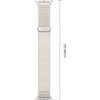 Tech-Protect Nylonloop Apple Watch 8 / 9 / 10 / 11 / 12 / Se / Ultra (44 / 45 / 46 / 49 MM) STARLIGHT