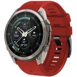 Tech-Protect Silicone Garmin Fenix 5 / 6 / 6 Pro / 7 / 8 / 8 Pro / E / 9 / 9 Pro (47 MM) Crimson RED