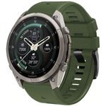 Tech-Protect Silicone Garmin Fenix 5 / 6 / 6 Pro / 7 / 8 / 8 Pro / E / 9 / 9 Pro (47 MM) Military GREEN