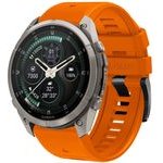 Tech-Protect Silicone Garmin Fenix 5 / 6 / 6 Pro / 7 / 8 / 8 Pro / E / 9 / 9 Pro (47 MM) Signal ORANGE